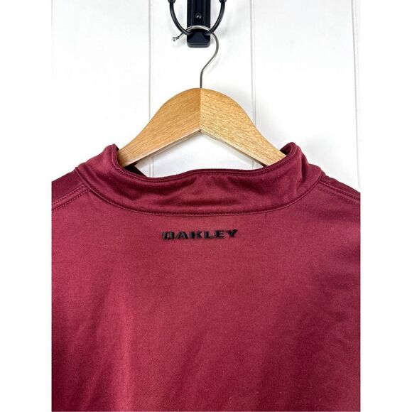Oakley Men’s Quarter Zip Pullover Jacket Sporty Size L (est)‎ - Picture 9 of 10